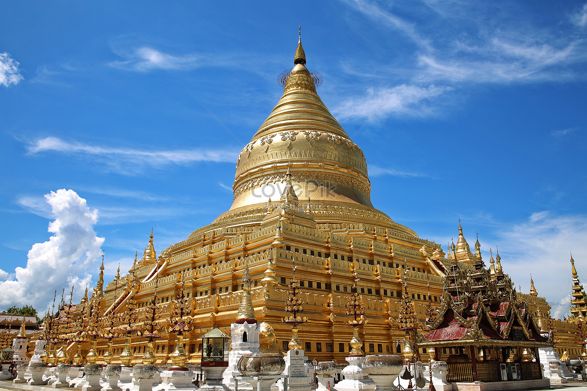 Shwedagon Pagoda In Bagan Myanmar Picture And HD Photos | Free Download ...