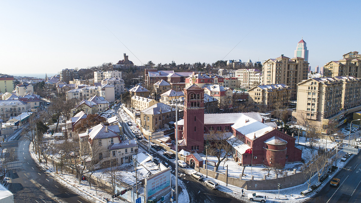 Snow Scene Of Qingdao St. Pauls Church Site Picture And HD Photos ...