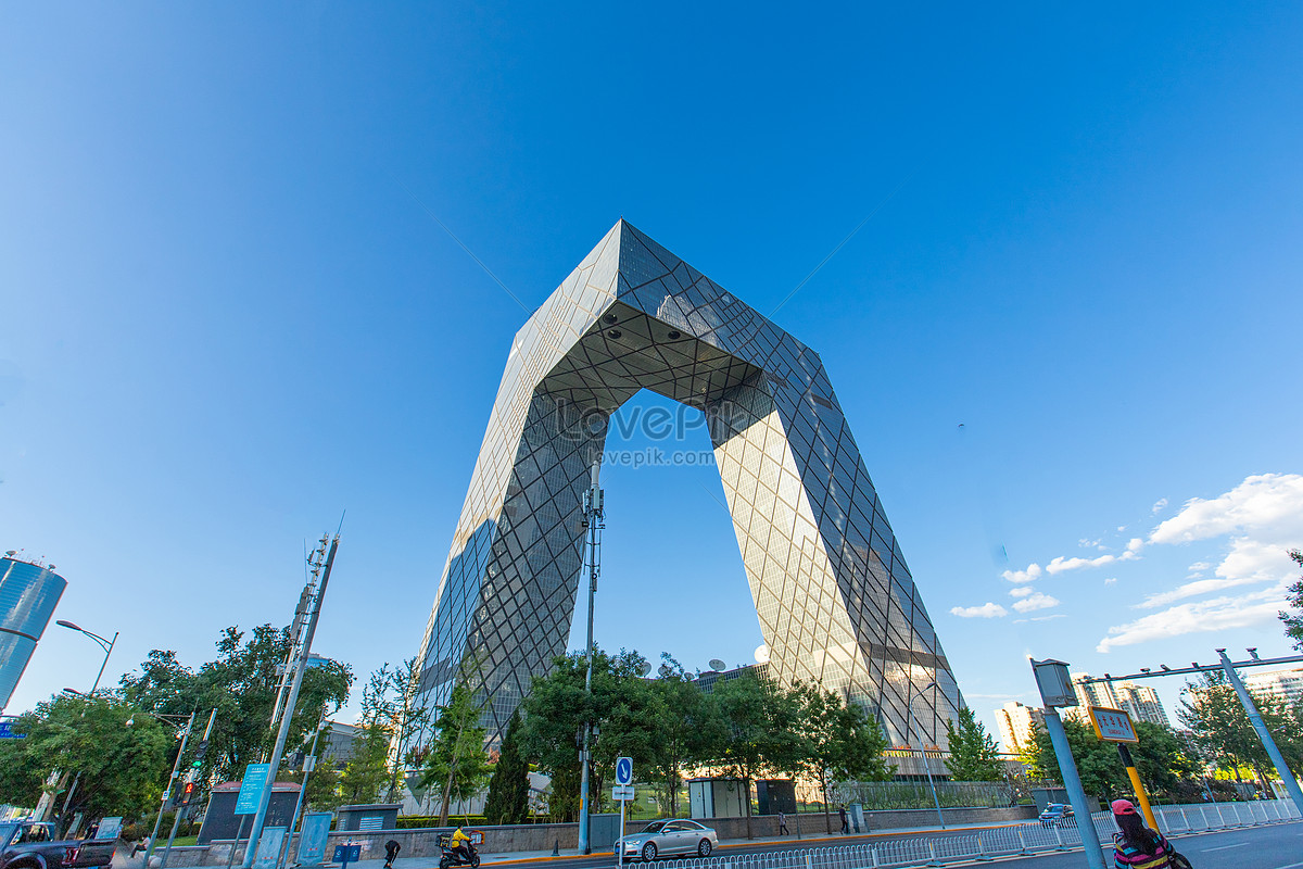 베이징 Cctv 본부 큰 바지를 구축 사진 무료 다운로드 - Lovepik