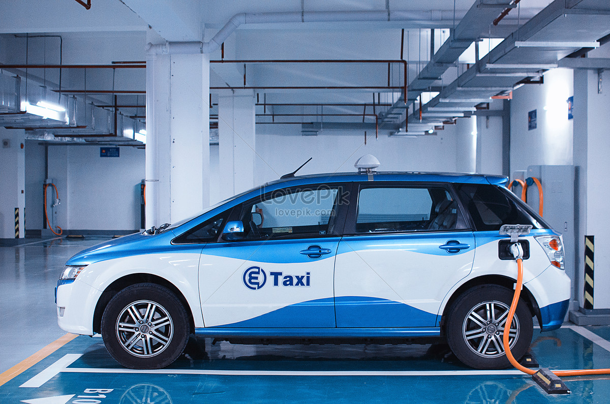 Charging Electric Taxi Picture And HD Photos Free Download On Lovepik