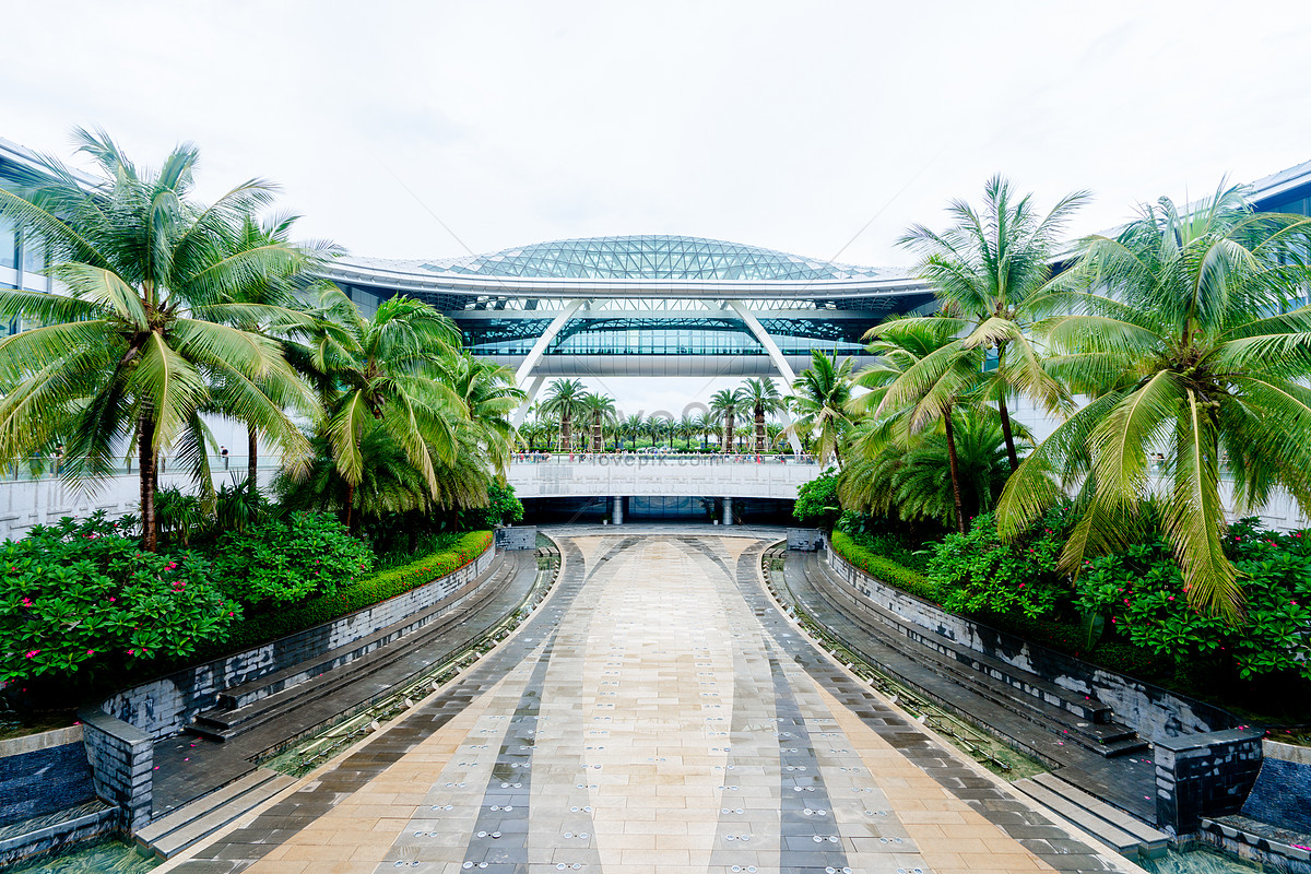 Vista Exterior De Sanya International Duty Free Shop Isla De Hainan ...