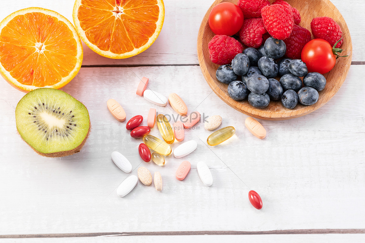 Fruit And Calcium Tablets Picture And HD Photos | Free Download On Lovepik