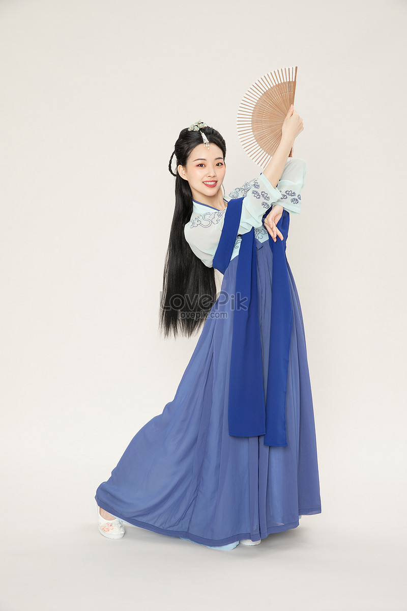 Hanfu древняя красота танцует классический танец изображение_Фото номер  501633907_JPG Формат изображения_ru.lovepik.com