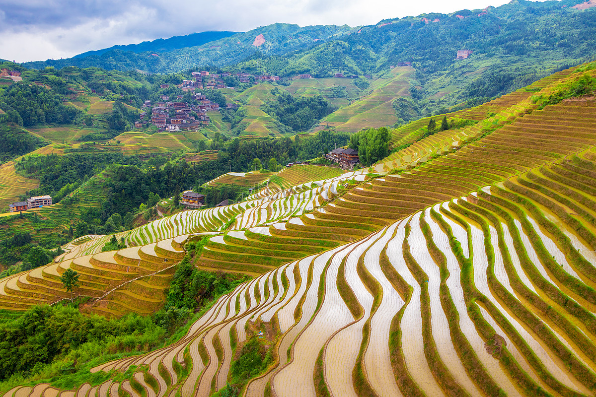 Longsheng Terraces In Guilin, Guangxi Picture And HD Photos | Free ...