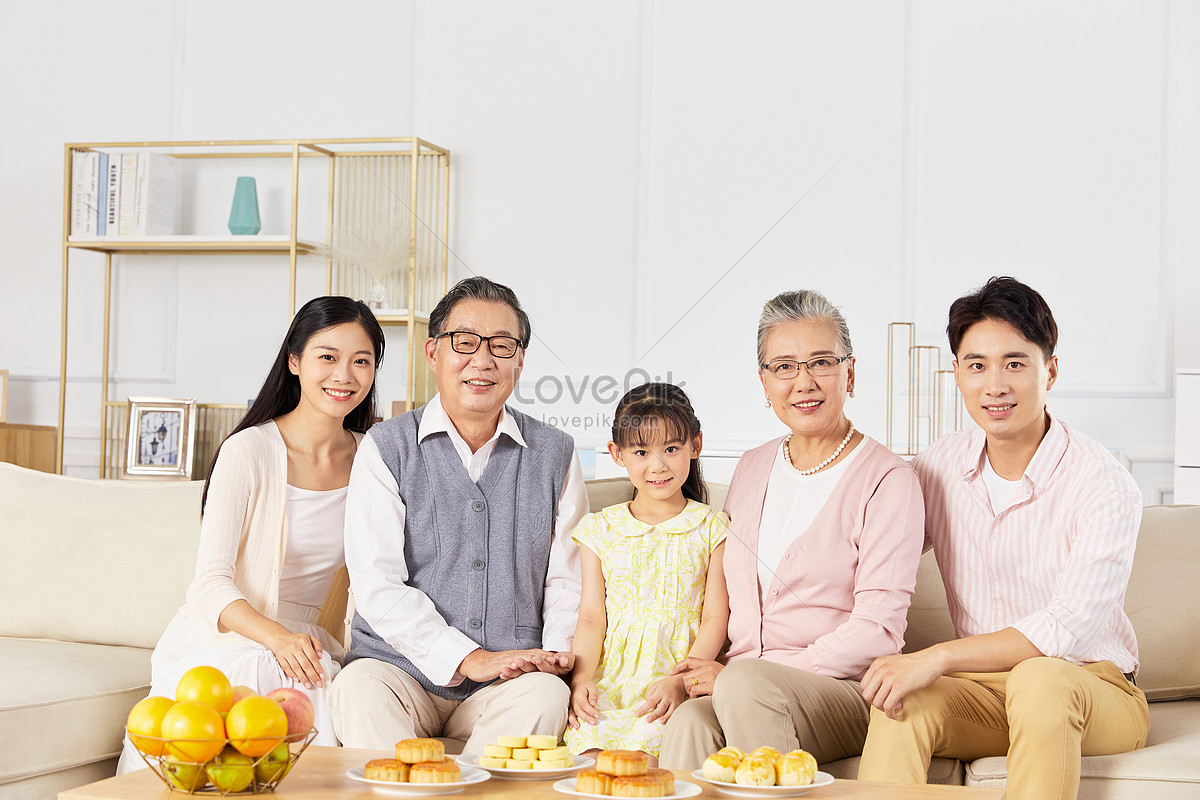 Mid-autumn Festival Family Gathering Picture And HD Photos | Free ...