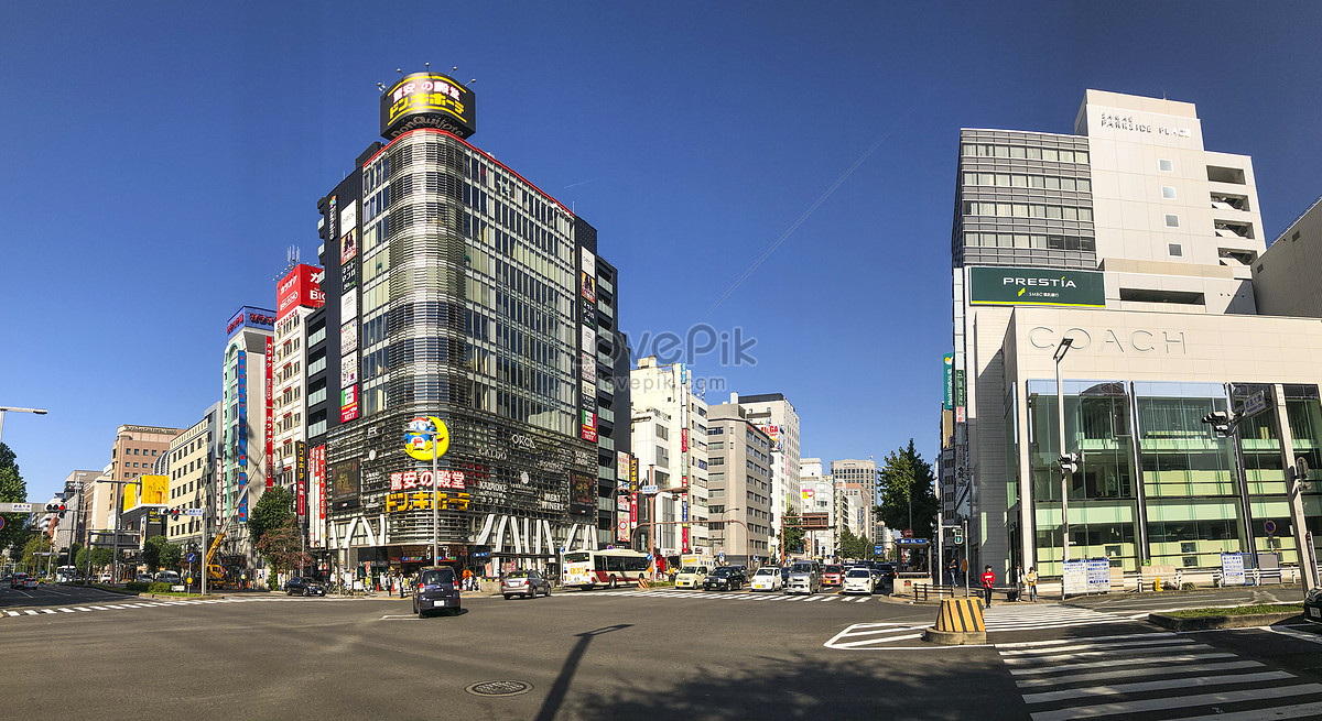 Commercial Road Street View Nagoya Famous Commercial Street Street View Picture And Hd Photos | Free  Download On Lovepik