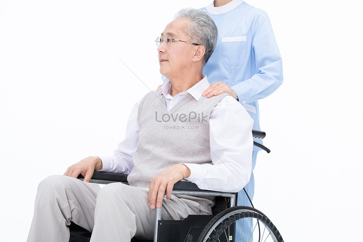 Nurse Taking Care Of Elderly Massage Picture And Hd Photos Free