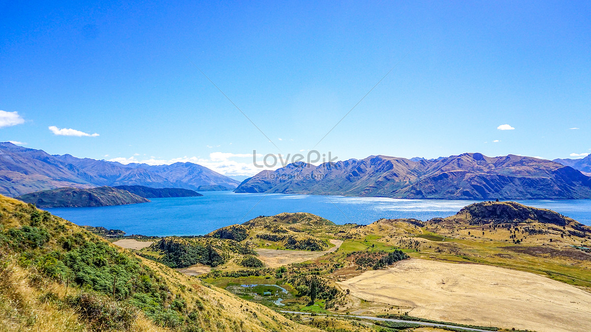 Marlborough Region New Zealand озеро Чалиса