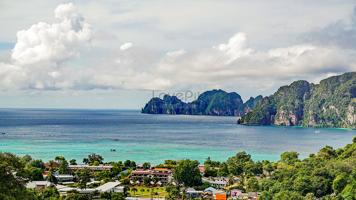 Thailand Phi Phi Island Observation Deck Picture And HD Photos | Free  Download On Lovepik