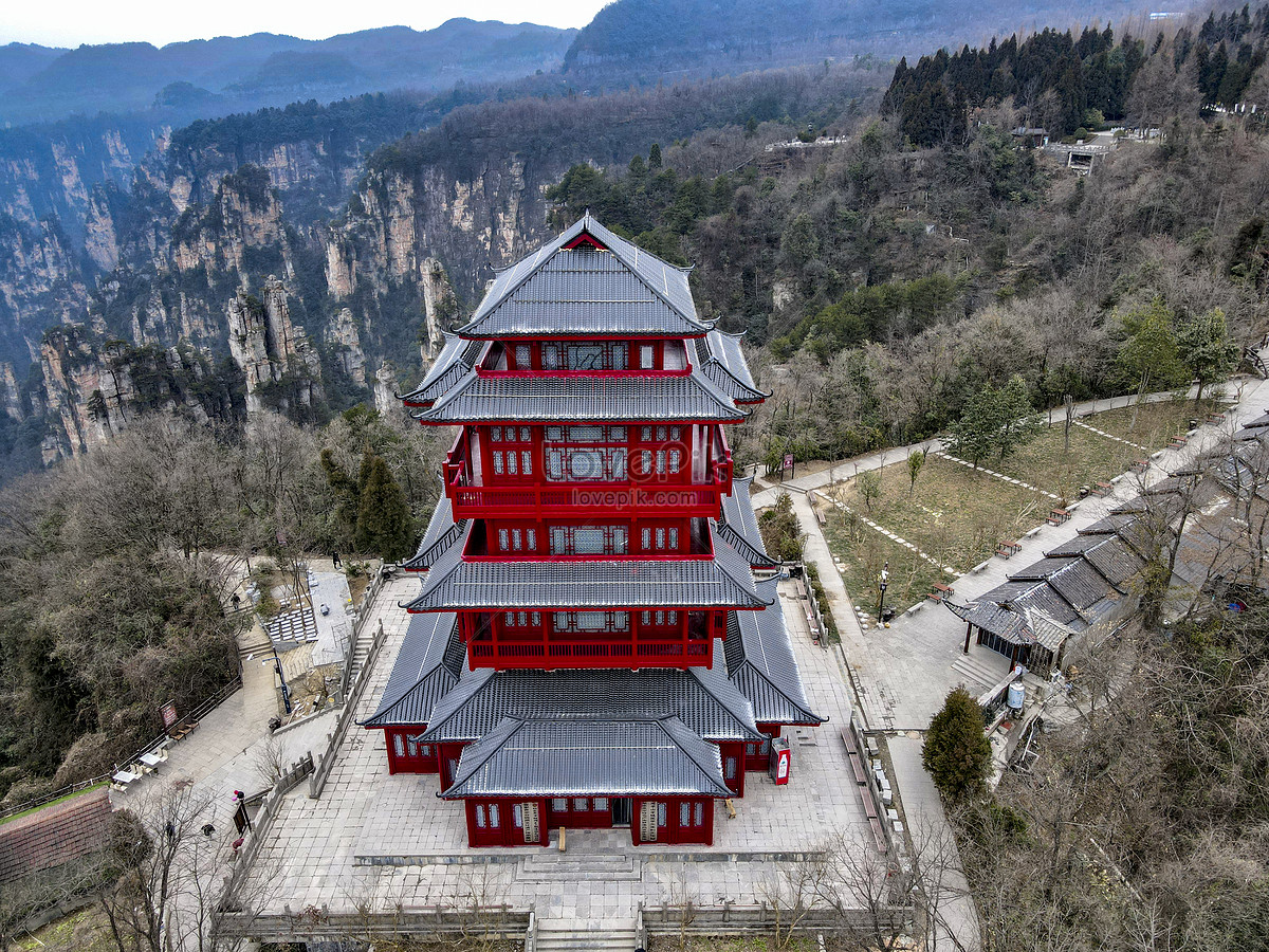 tianzi mountains climbing