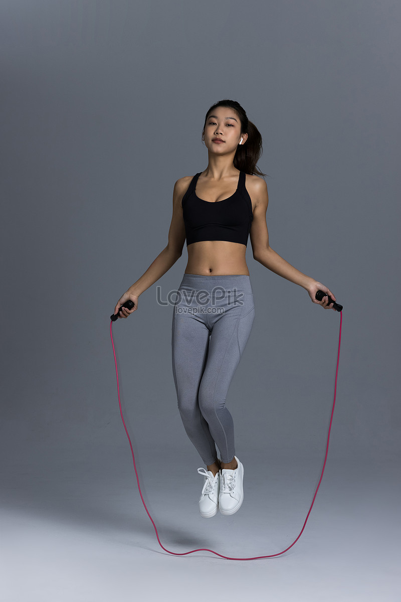 Female Sports Skipping Rope Picture And HD Photos | Free Download On ...