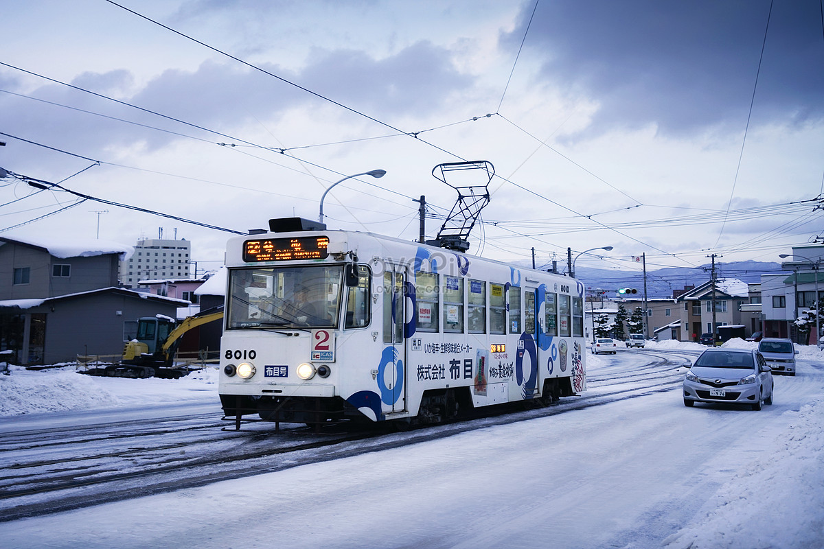 Hakodate Snow Tram Hokkaido Japan Picture And HD Photos | Free Download ...