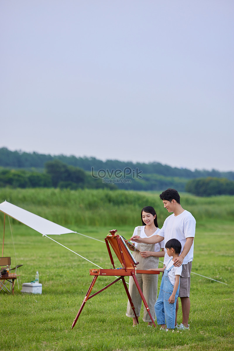 Family Painting Picture And HD Photos | Free Download On Lovepik