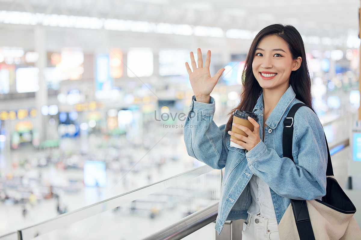 Female Image Of The Train Station Waiting Room Picture And HD Photos