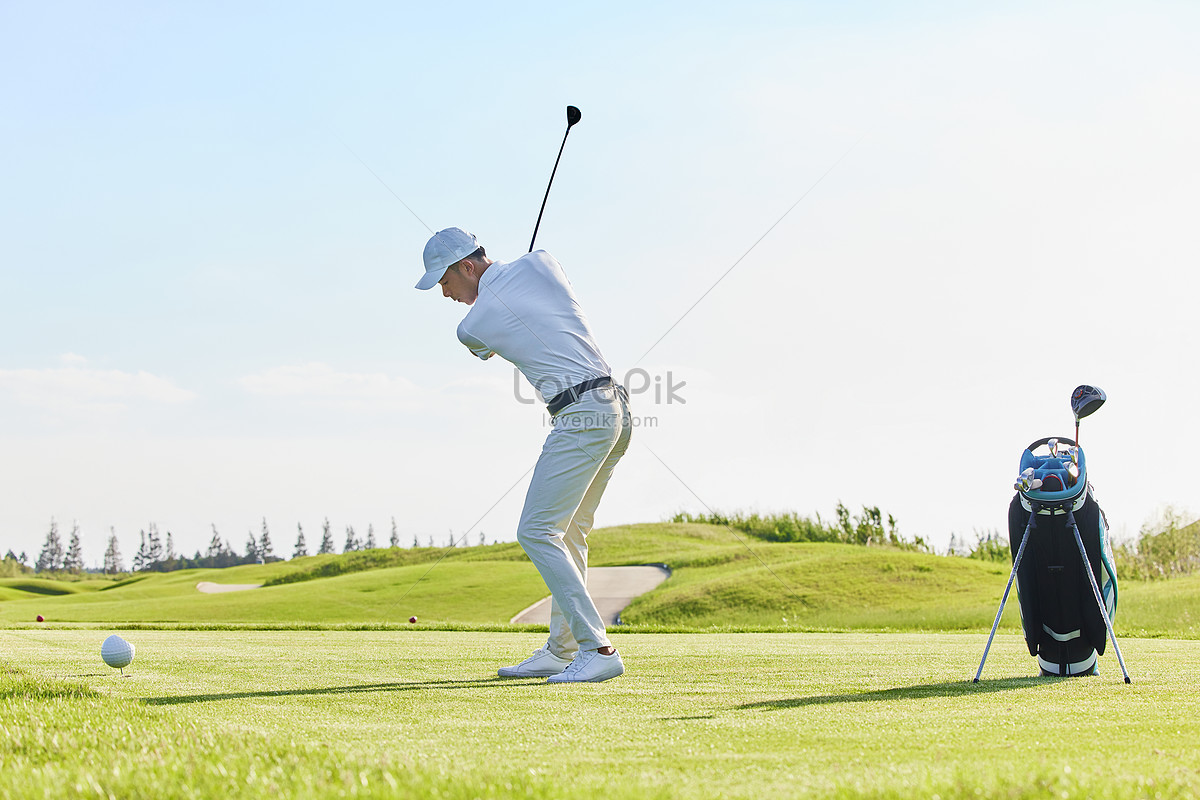 Male Golf Swing Picture And HD Photos | Free Download On Lovepik