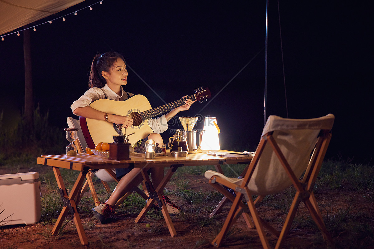 camping chair for playing guitar