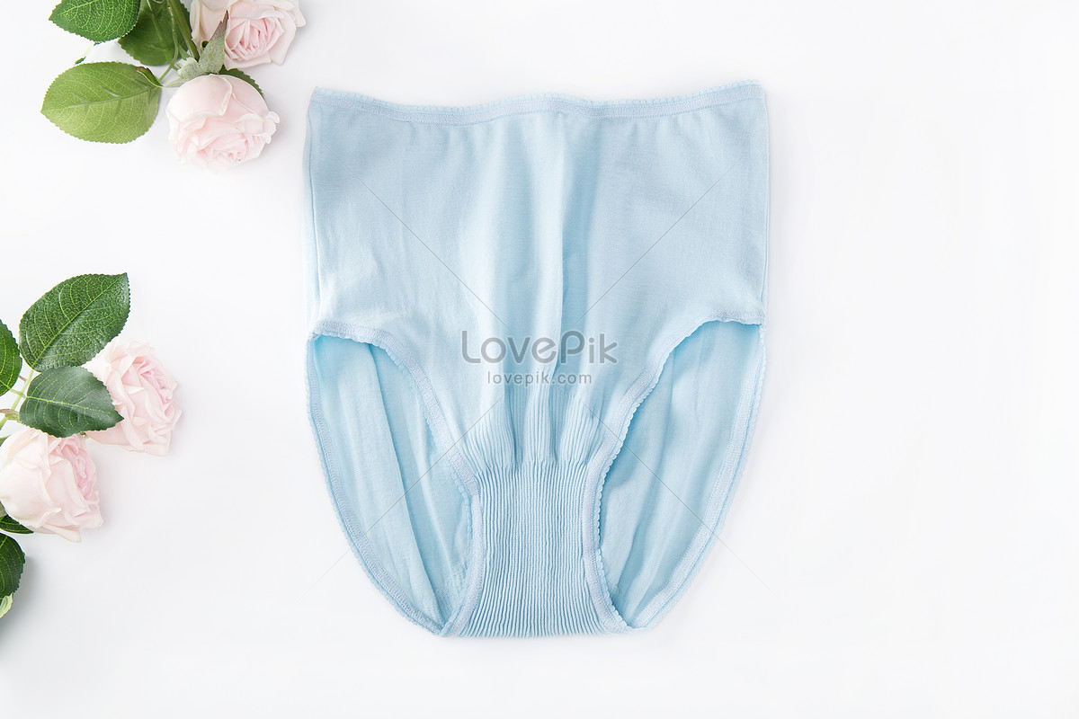 Light Blue Cotton Womens Underwear Picture And HD Photos | Free ...