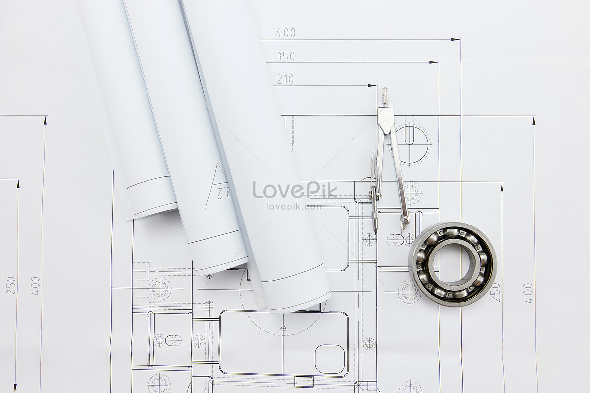 Close-up Of Engineering Design Drawing Tools Picture And HD Photos | Free  Download On Lovepik