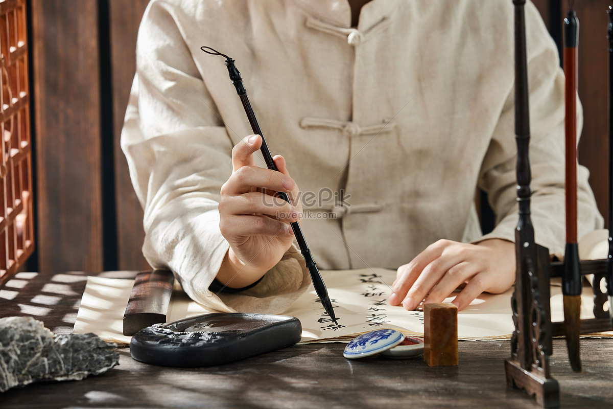 The four treasures of Chinese calligraphy