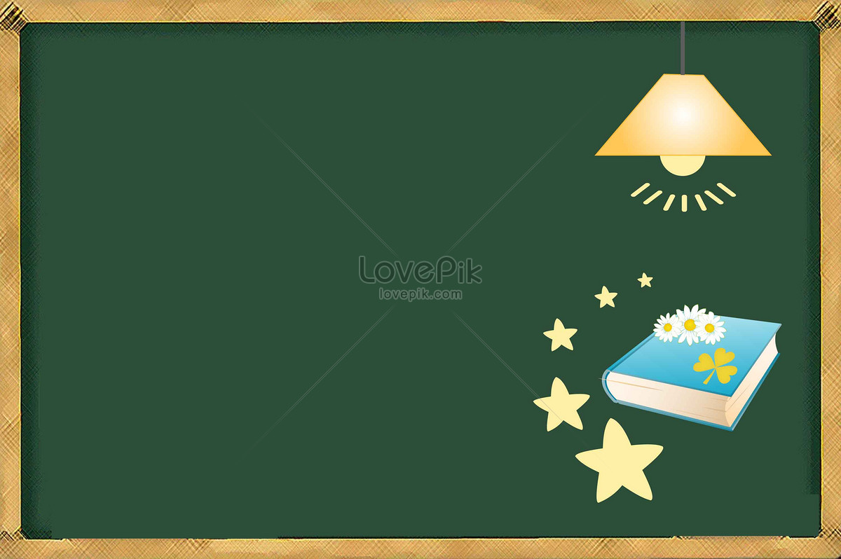 Education and study of blackboard background training materials, blackboard material, hand drawn, flat poster Background