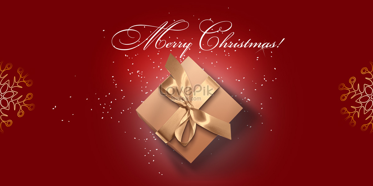 Christmas gift box posters background creative image_picture free ...