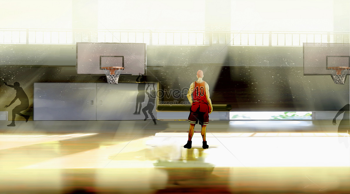 Hot blood basketball illustration image_picture free download 400087108 ...