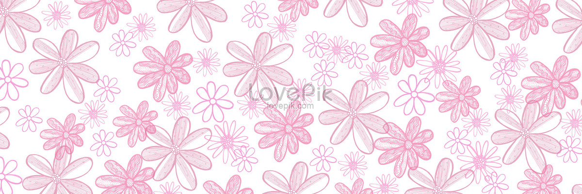 Pink Flower Background Download Free | Banner Background Image on ...