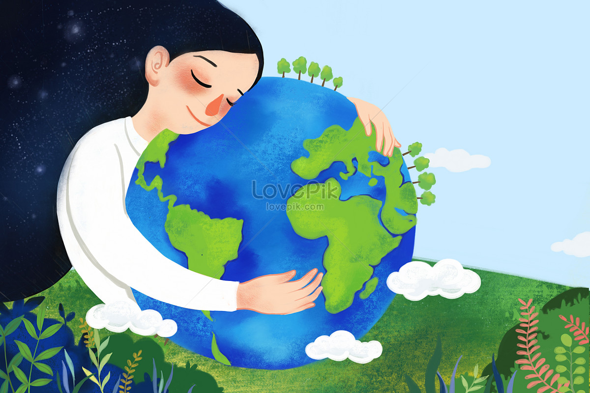 Take care of the earth illustration image_picture free download ...