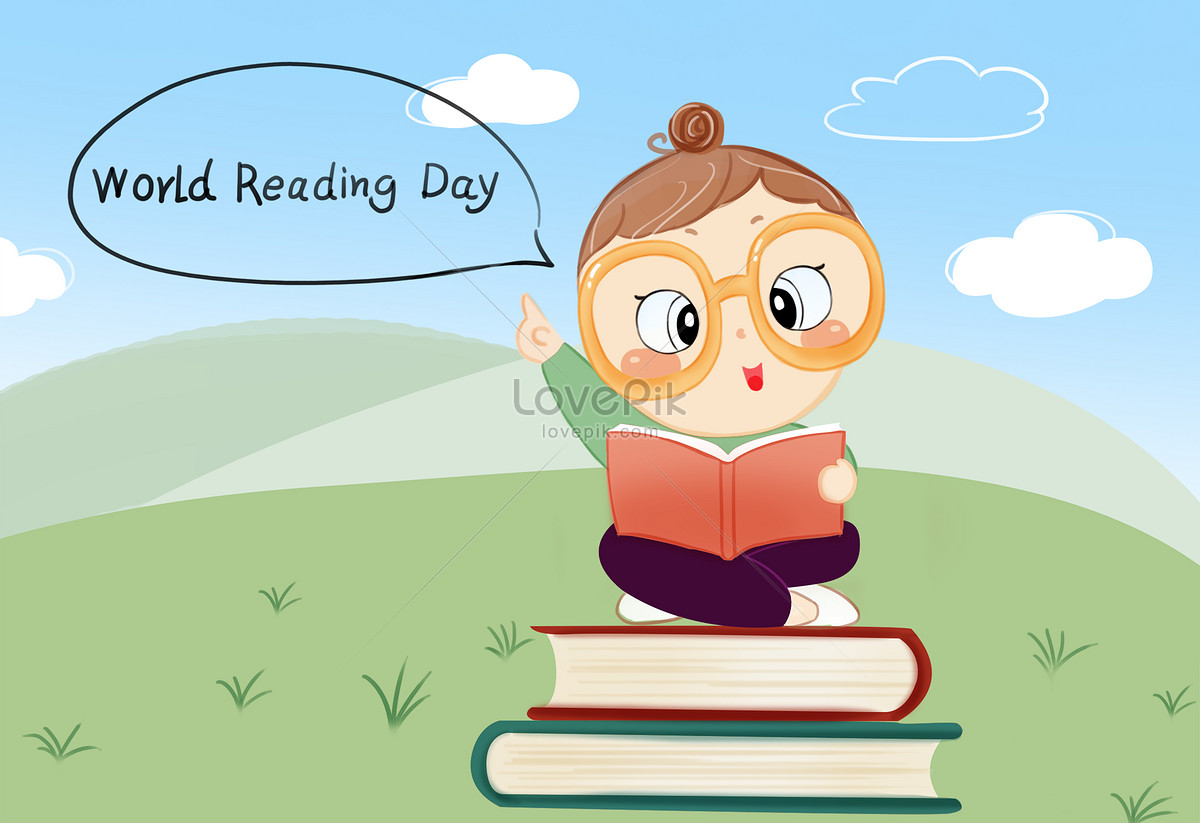 Reading day. World reading Day.