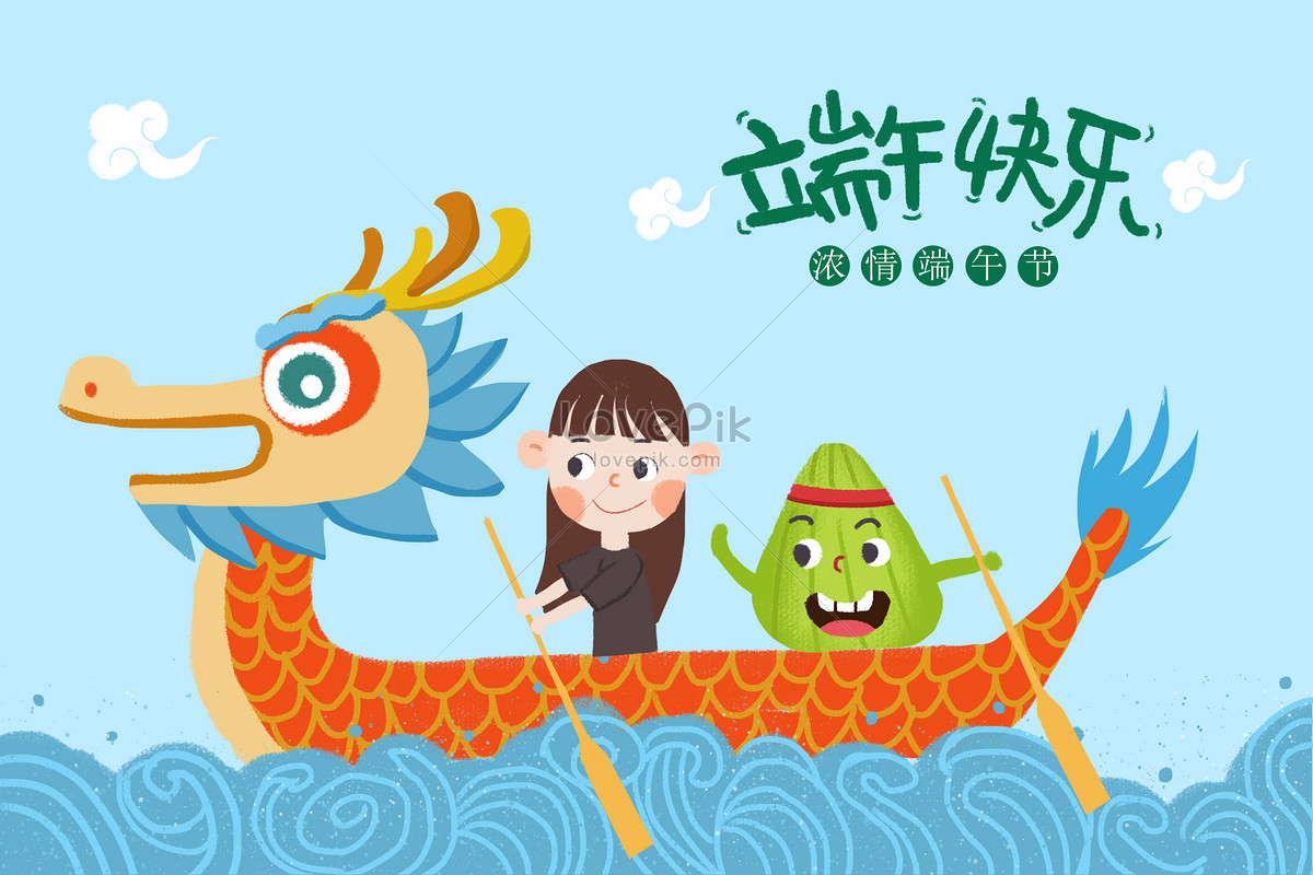 Dragon boat festival dragon boat illustration image_picture free ...
