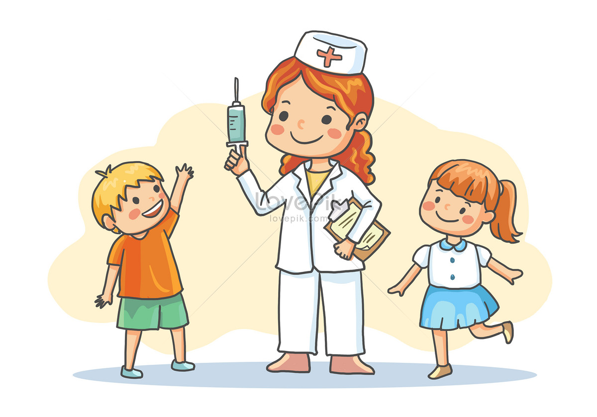 Ilustración PNG ,dibujos Hospital De Niños, Doctores Y Niños, Pediatra PNG y PSD para Descargar ...
