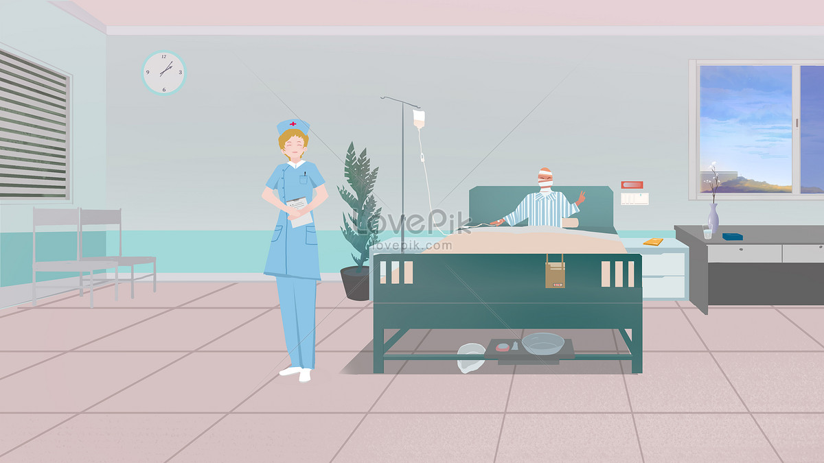 Hospital scene