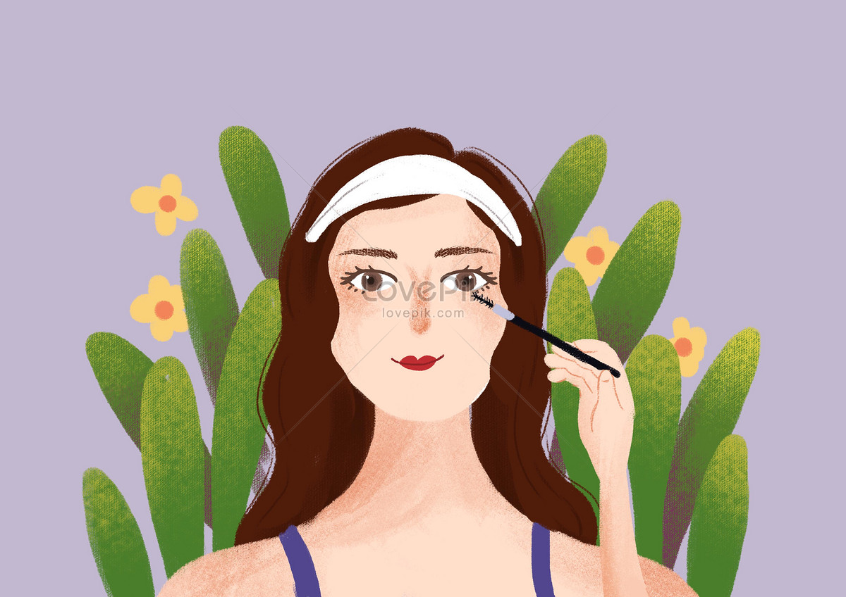 Make-up illustration image_picture free download 400155166_lovepik.com