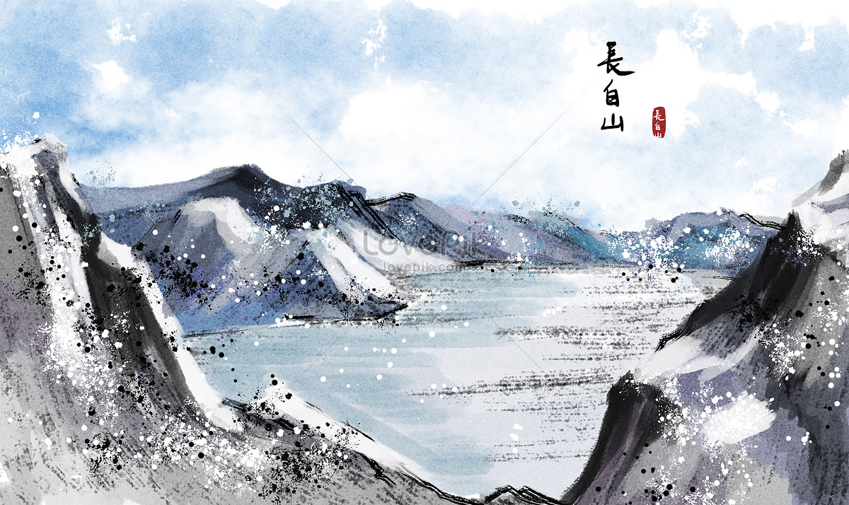 baekdu mountain painting