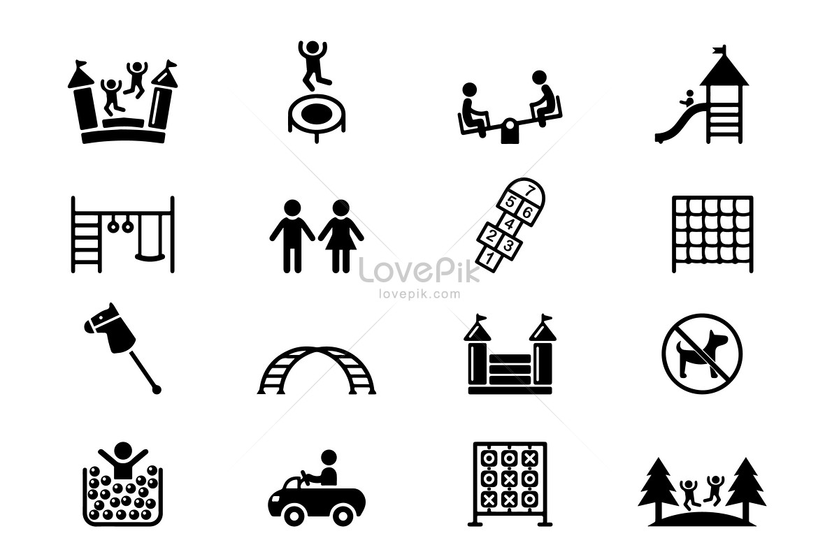 детская площадка иконка PNG изображения с прозрачным фоном | Скачать  бесплатно на Lovepik.com