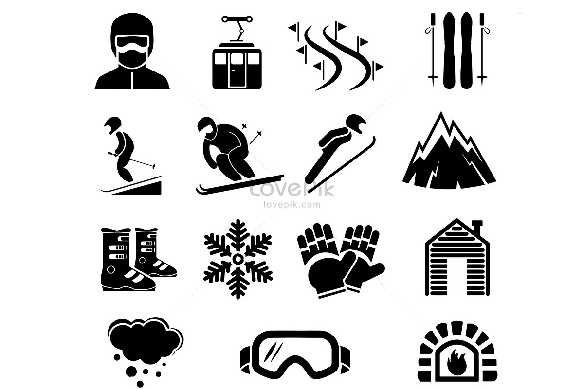 Ski Icon PNG Images With Transparent Background | Free Download On Lovepik