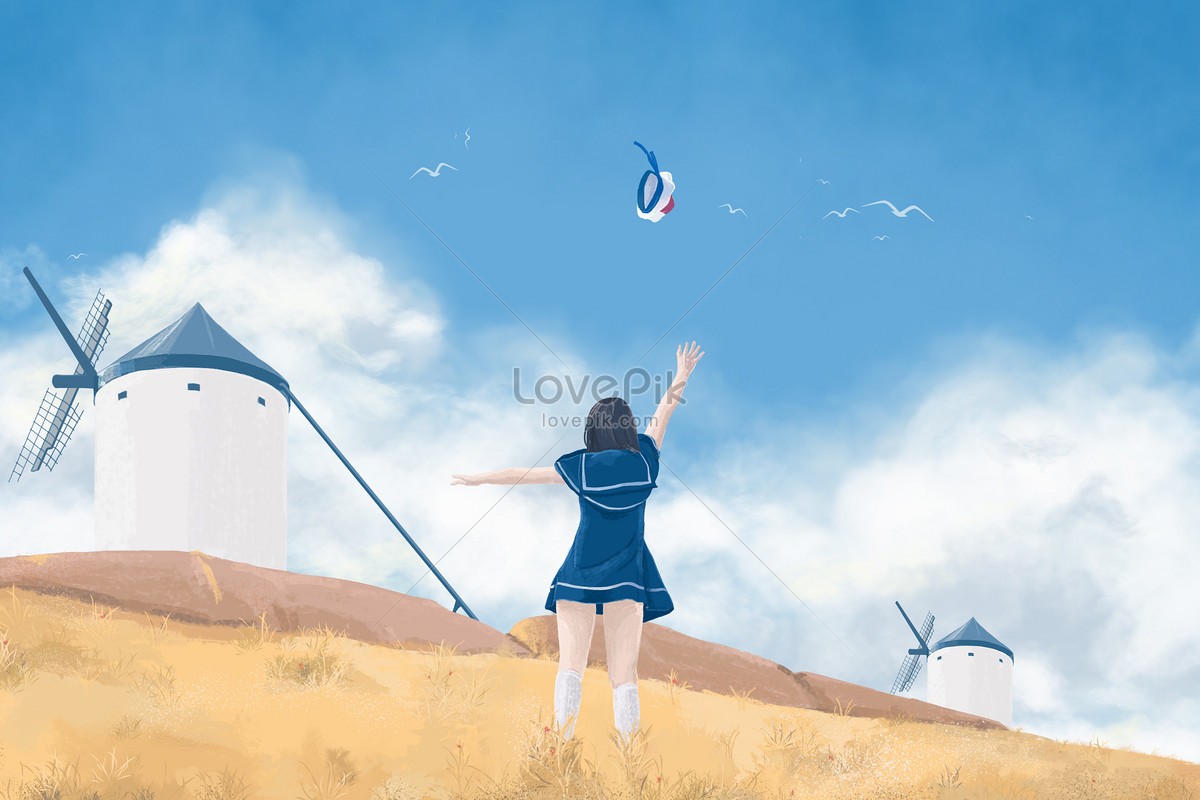 Wind turbines in the field. Renewable energy concept. 3D rendering, Windmill  wind power electricity farm field, AI Generated 33863993 Stock Photo at  Vecteezy