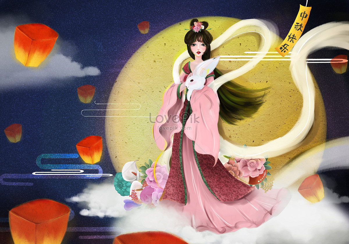 Change on mid autumn festival illustration image_picture free download ...