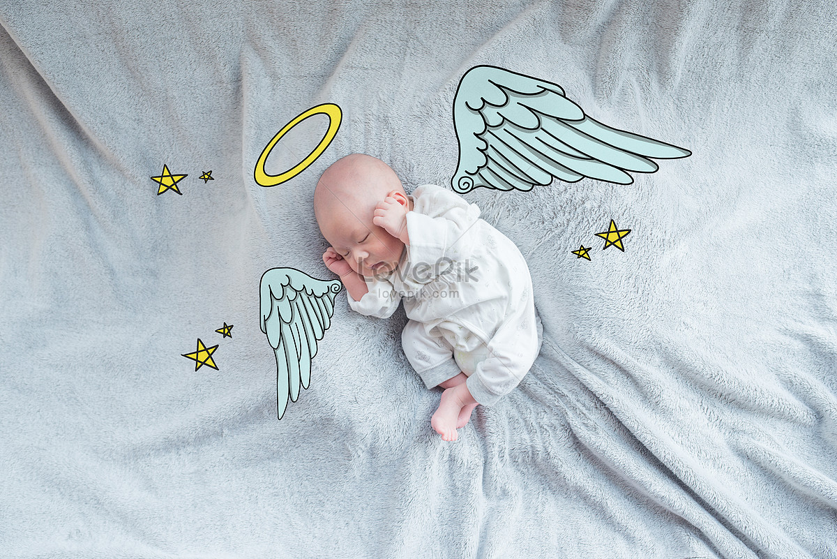 50 素晴らしい赤ちゃん 天使 イラスト ただのディズニー画像