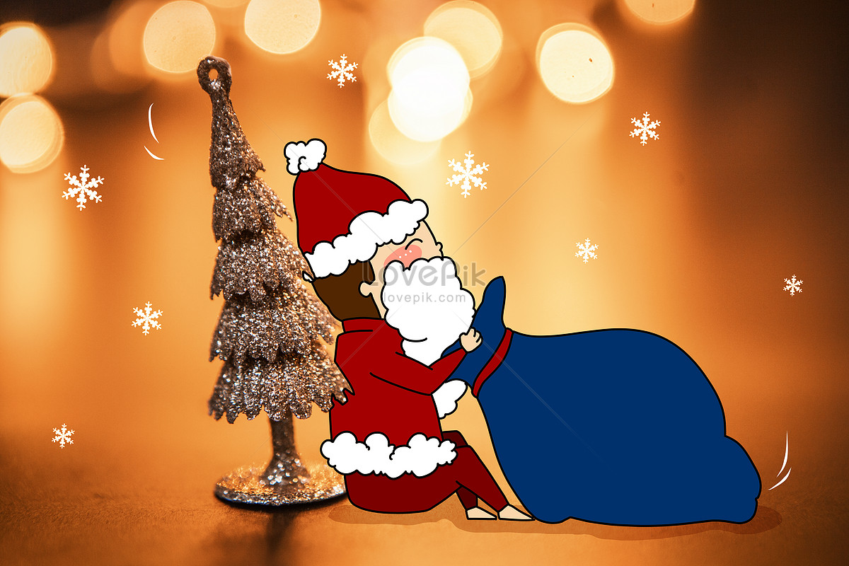 Santa claus creative photography illustration illustration image ...