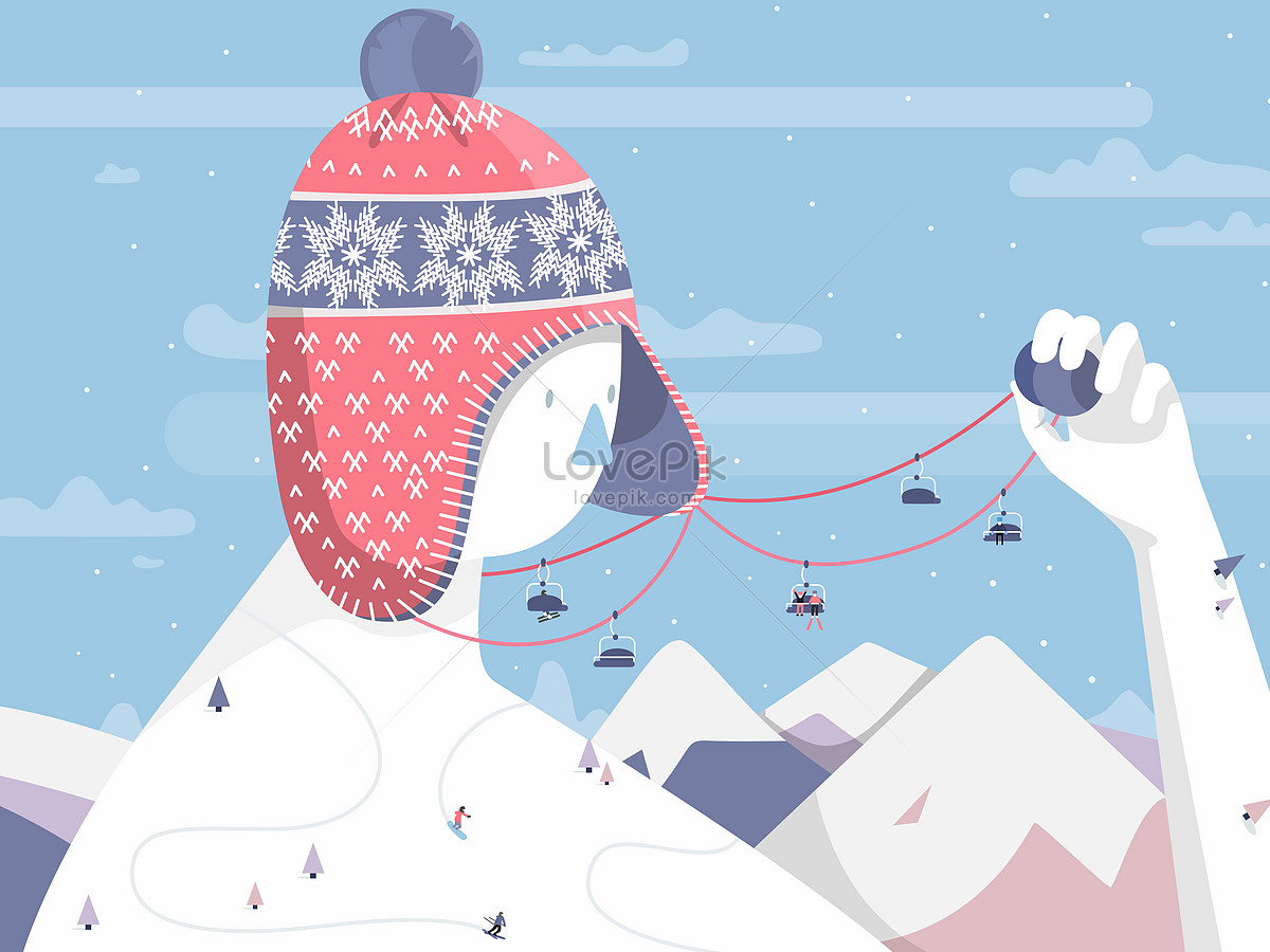 Creative illustration of snowman christmas eve illustration image ...