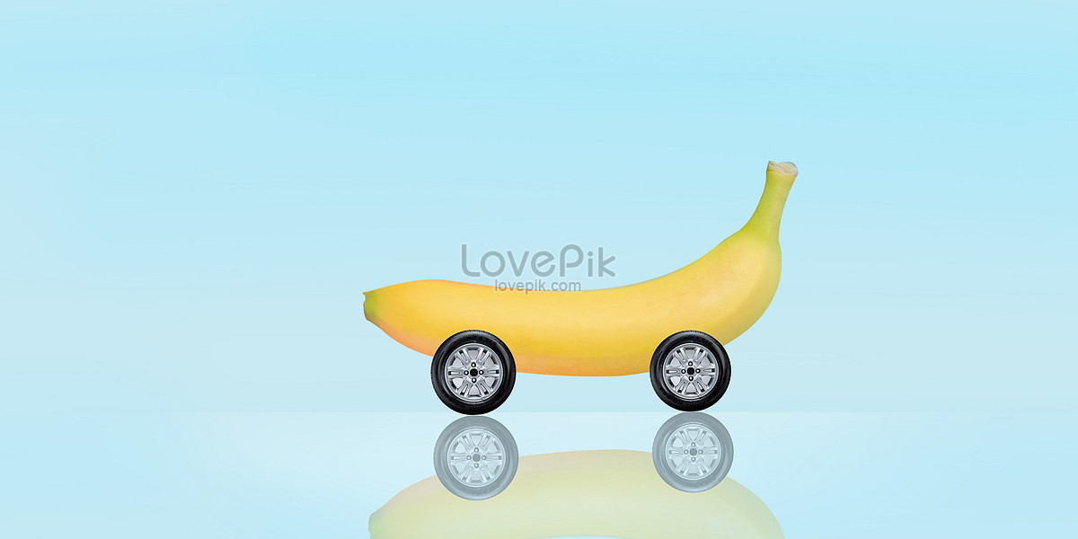 Banana car. Автомобиль из бананов. Грузовик бананов. Металлический машинка банан. Тачка банан.
