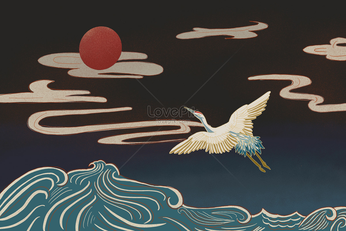 crane illustration free download