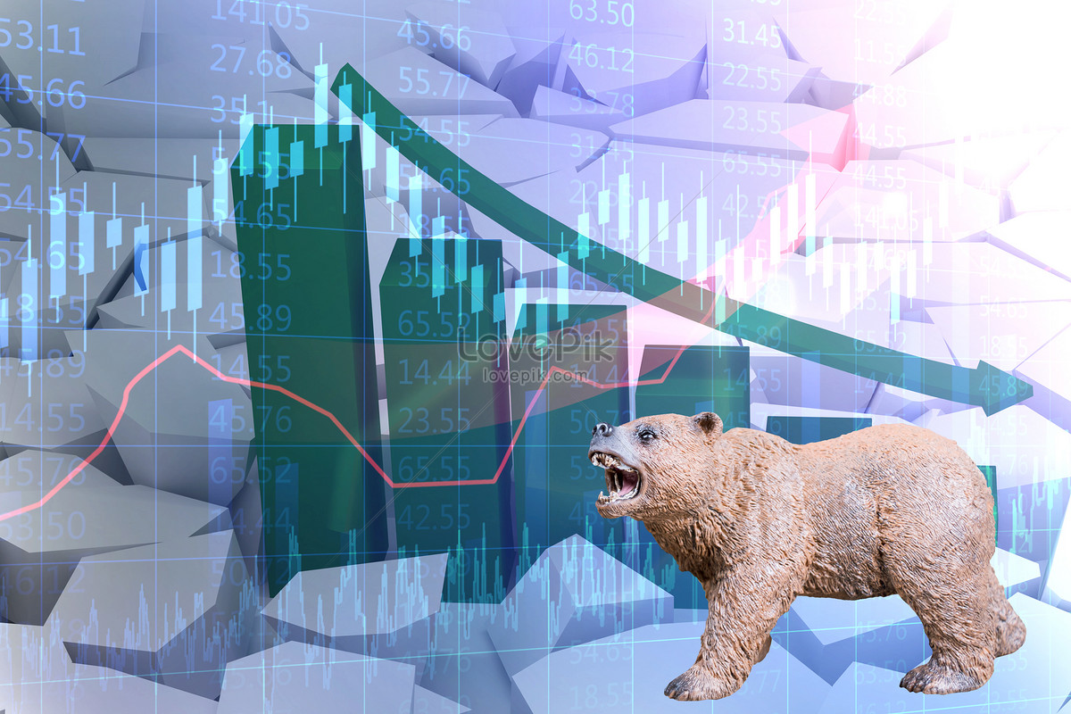 Stock market fell creative image_picture free download 401416953 ...