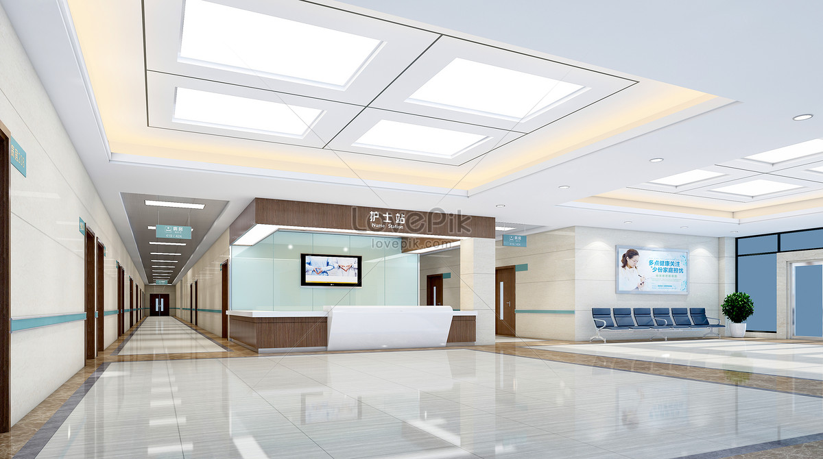 3d medical hospital scene creative image_picture free download ...