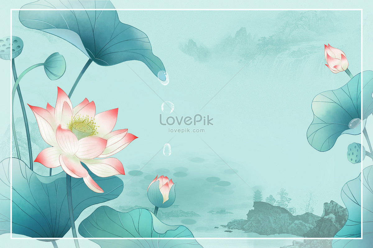 Nền hoa sen lotus vector 2706 ~ MrPixelVn - Chia sẻ Đồ họa vector pixel  miễn phí