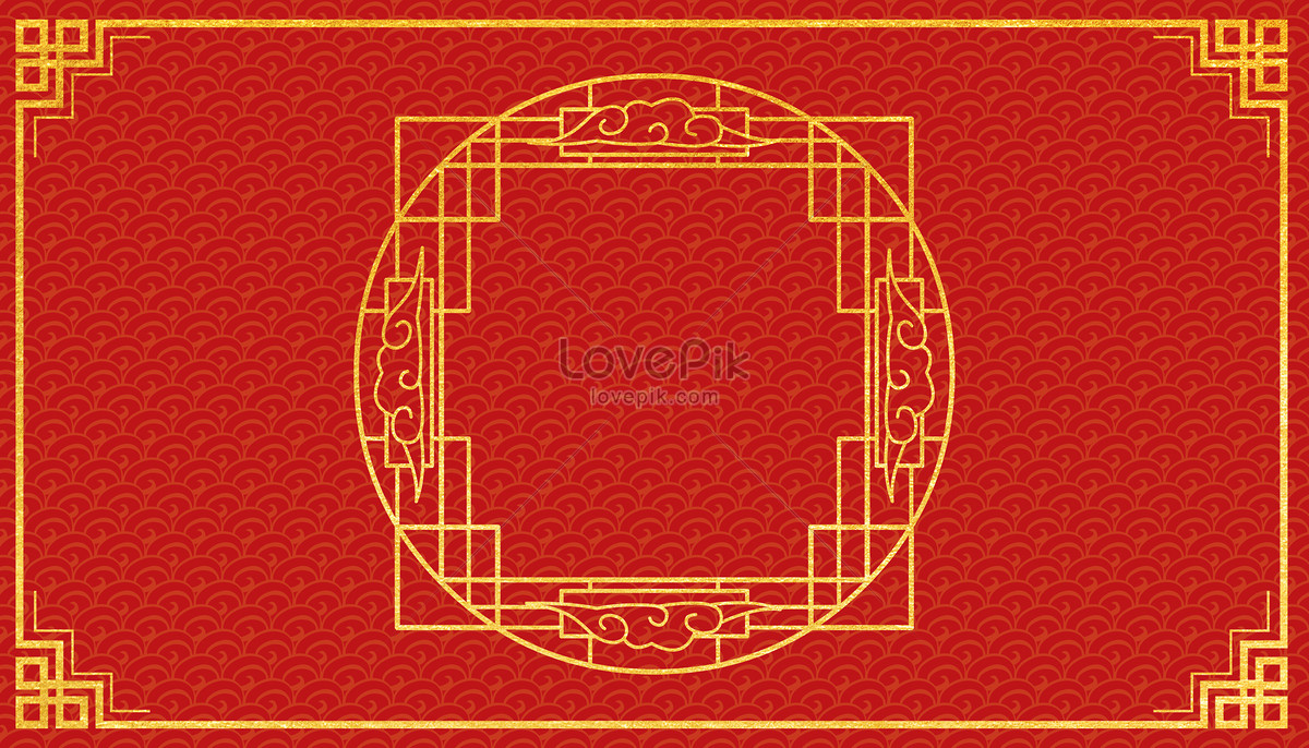 HD Chinese Style Red Background Backgrounds Images,Cool Pictures Free  Download 