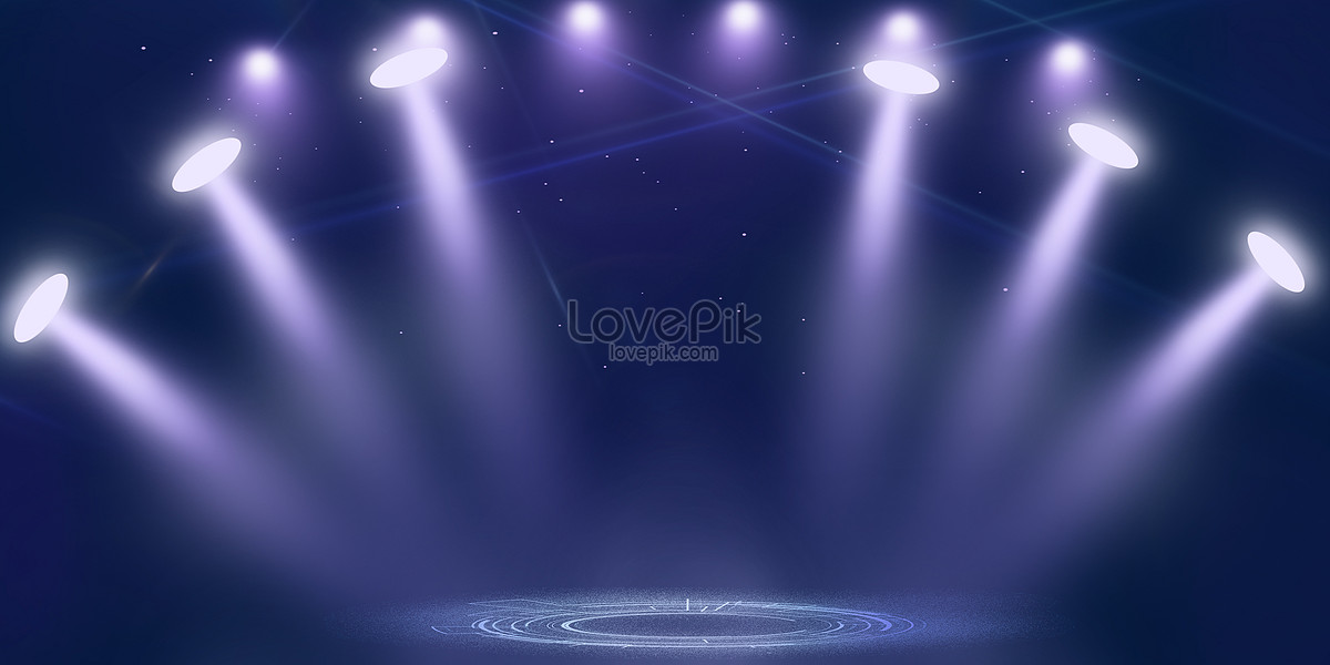 Stage Shining Lights Background, Stage, Light, Stage Lighting Background  Image And Wallpaper for Free Download