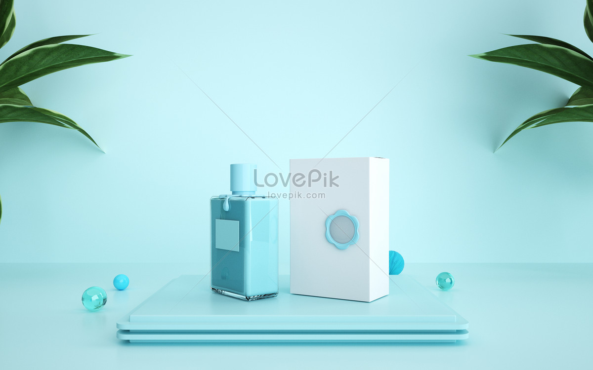 Cosmetic mockup background creative image_picture free download