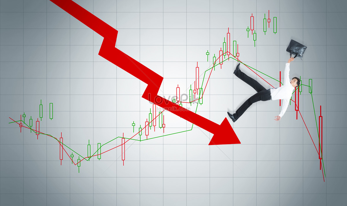 Stock market decline creative image_picture free download 401695921 ...